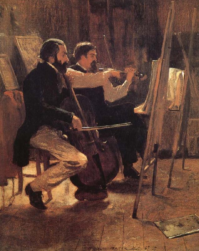 Winslow Homer Studio oil painting picture